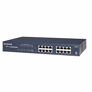 NetGear JGS516 16 Port Gigabit Ethernet Switches 10/100/1000 Mbps