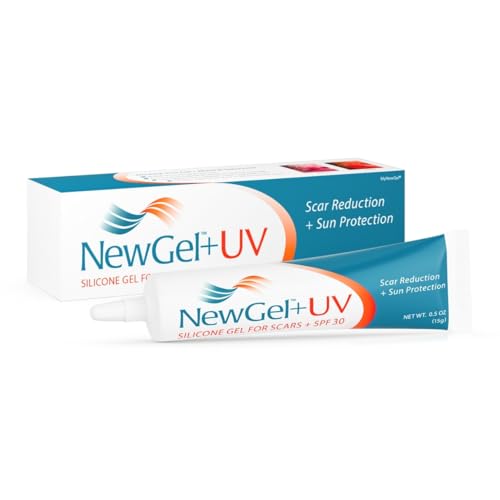 NewGel+ UV Medical Grade Silicone Gel with Mineral Sunscreen for Scars SPF 30 (15g)