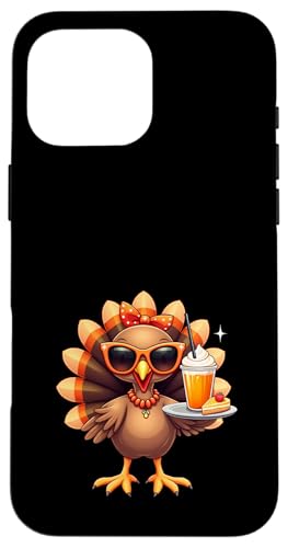 Thanksgiving Turkey With Sunglasses Girls And Women X}zP[X iPhone 16 Pro Max p