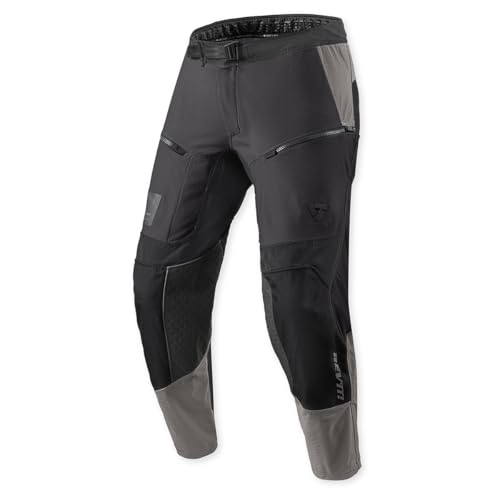 REV'IT! Men's Territory 2 Off-Road Adventure Motorcycle Pants (Anthracite/Black - X-Large)