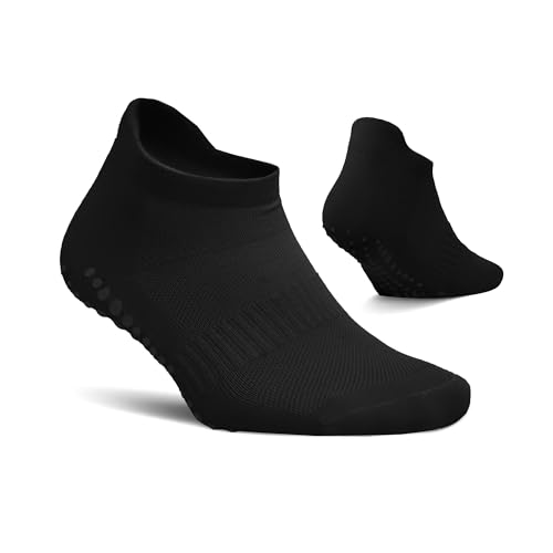 AMELLE Pilates Ankle Grip Socks for Women – Non Slip