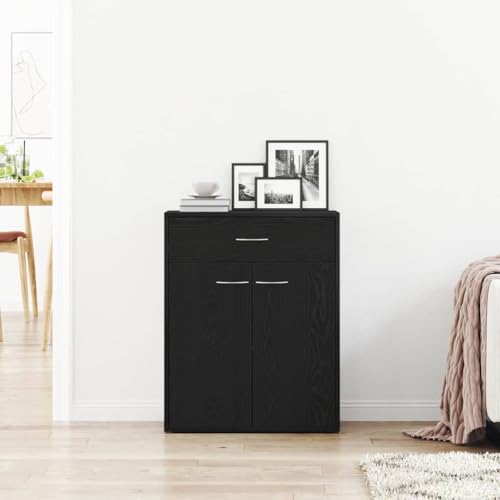 Mokuyary - Aparador con cajón, roble negro,...