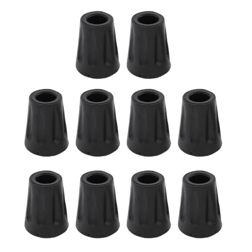 XUZHID Trekking Poles Caps?10pack Universals Trekking Poles Caps Trekking Poles Protectors Rubber Sleeve for Asphalts and Gravels