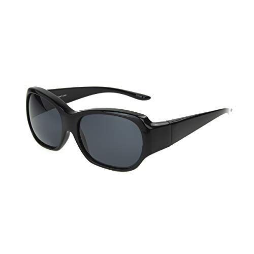 Dioptics Women's Solar Shield Jasmine Fits Over Sunglasses Square