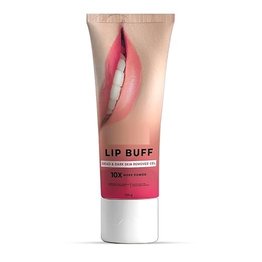 3.5oz Lip Exfoliating Gel for Dark & Dry Lips | Gently Removes Dead Skin | Hydrating, Non-Sticky Lip Scrub Gel | Soft, Pink & Smooth Lips | For Men & Women | With Hyaluronic Acid & Vitamin E, 100g