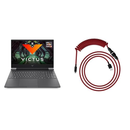 Image of HP Victus Windows 11 Home Gaming Laptop,AMD Ryzen 5 5600H,4Gb AMD Radeon Rx 6500M Graphics,15.6-Inch