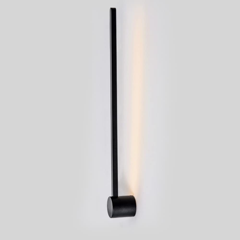 Nowoczesna lampa ścienna 11 W w stylu nordyckim, LED, długa taśma, aluminiowa, do salonu lub sypialni.