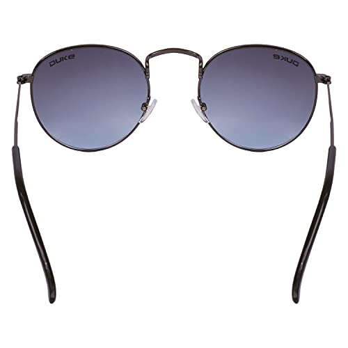 Image of Duke Polycarbonate UV 400 Men Women Small Round Sunglasses Ideal for Fashion, Driving, Sports and all Outdoor Activities-DUKE-A1874