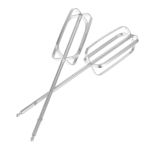 Ciieeo Batidores para Amasadoras 2 Piezas Acero Inoxidable 304 4 Cuchillas para Mezclar Masa y Huevos Compatibles Taladros Eléctricos para Cocina Doméstica
