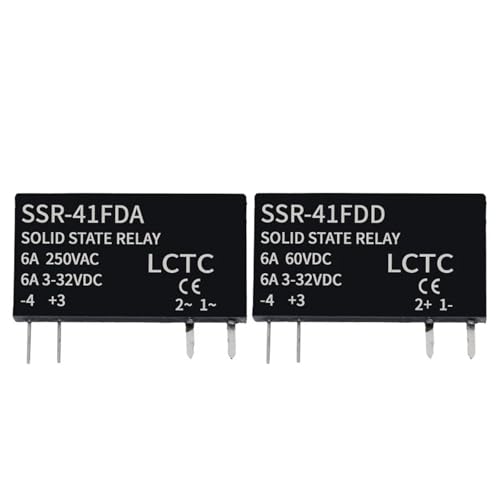 Relé SSR-41FDD sin contacto elimina el desgaste mecánico en paneles 6A