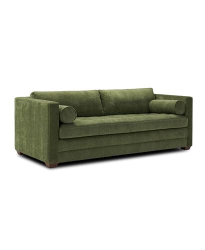 Image of Poly & BARK Napa 82 inch Pull-Out Sofa Bed - Upholstered Sleeper Sofa with Storage Console and Hidden Mattress - Stylish Sofa Bed for Guest Rooms, Apartments, Living Rooms and More