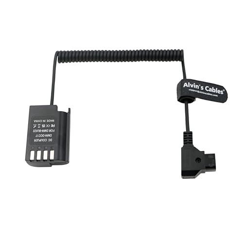 Kircuit USB Converter Cable Compatible with Panasonic SDR-T70 HC-V520 HC-V510 HC-V210 HC-V201 HC-V110 SDR-SW20 SDR-SW20S HDC-SD90 HDC-TM55 Camcorder AC Adapter Power Supply Cord