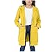 Kids Mid-Long Full Zip Sweatshirt Jacket Loose Long Sleeve Sports Coat Fall Winter Outerwear for Girls Boys 5-14 Years