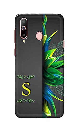 Image of Name II Initial II Letter Alphabet S Hard Back Case Cover for Samsung Galaxy A60 / Samsung M40, SM-M405FN / DS Back Cover -(J5) VNS2222