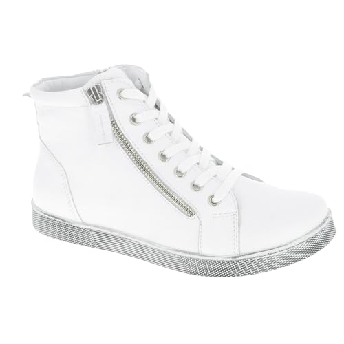 Andrea Conti Baskets pour Femme 0340016, Blanc., 38 EU