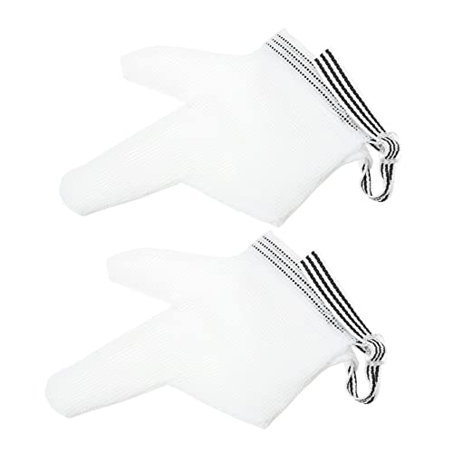 FAVOMOTO 1pair Boy Girl Stop Sucking Finger Gloves Breathable Protector for Boy Girl Thumb Mitts to Prevent Hand Biting for Newborn Boys and Girls Soft and Comfortable Design