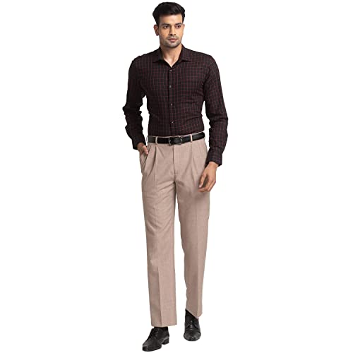 Image of Park Avenue Men's Cotton Slim Fit Shirt