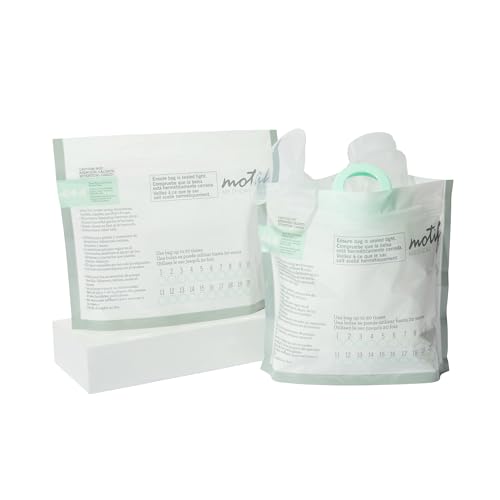 Image of Motif Medical, Breast Pump Parts and Accessories Microwave Steaming Bags - Pack of 7