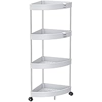 Solejazz 4-Tier Bathroom Cart Organizer