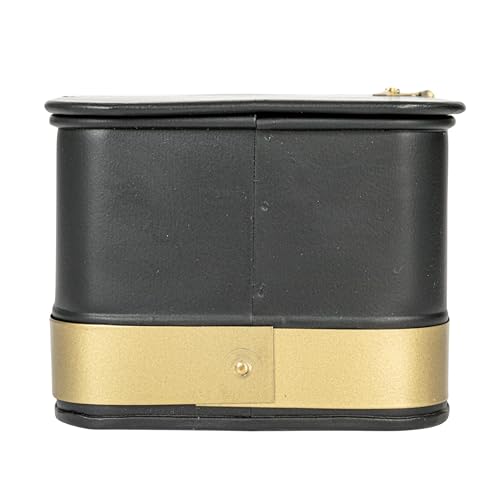 Creative Co-Op Decorative Metal Boxes with Lid, Black with Gold Band, Set of 3 by Creative Co-op - Image 6