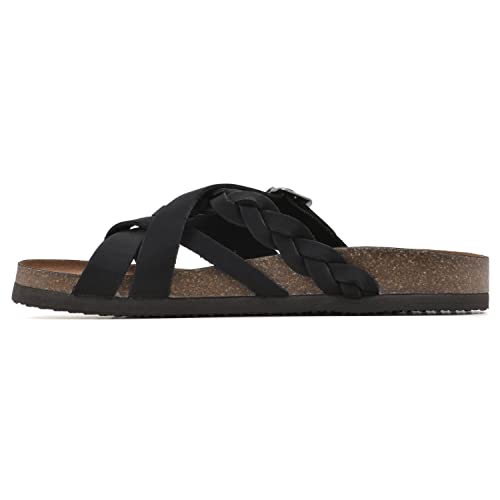 Image of White Mountain Women's Harrington Braided Footbed Sandal
