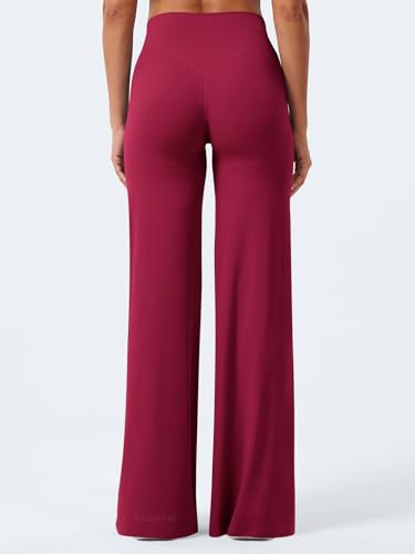 Image of YEOREO Ease Workout Leggings Womens No Front Seam Straight Leggings 29 inch / 31.5 inch / 33 inch / 35 inch High Waist Buttery Eddiy Yoga Pants