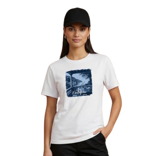 Image of Nobero Women's Graphic Printed T-Shirt | Regular Fit 180 GSM Cotton Tee for Women | Comfortable Round Neck Casual Wear