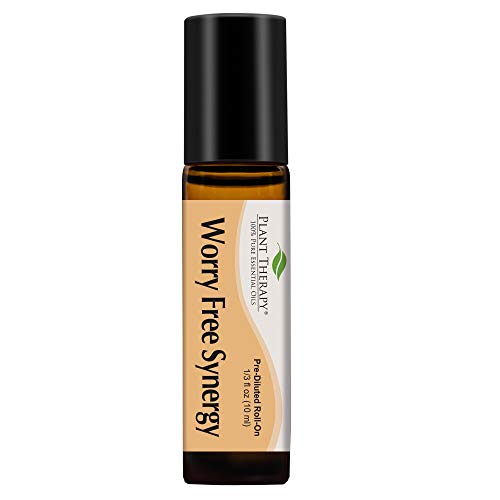 Plant Therapy Essential Oils Worry Free Synergy - Stress & Calming Relief Blend