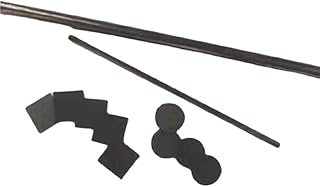 1PC NEW Glass Carbon Sheet Square Round Glass Carbon Sheet (Square 10 * 10 * 1mm)