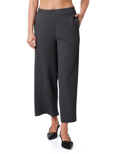 Image of Smarty Pants Women's Cotton Rib Pleated Trouser.