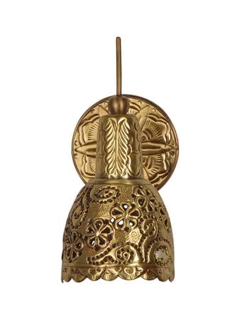 Image of Single Brass Spot Light Wall Sconce with Brasss Material for Decorative Living Room Wall Ceiling Lamp Balcony Decor and Home (Free Bulb)