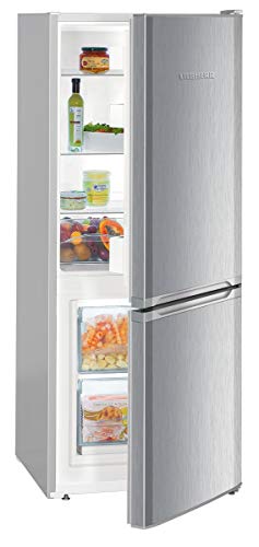 Liebherr 265 Litre 70/30 Freestanding Fridge Freezer - Stainless steel
