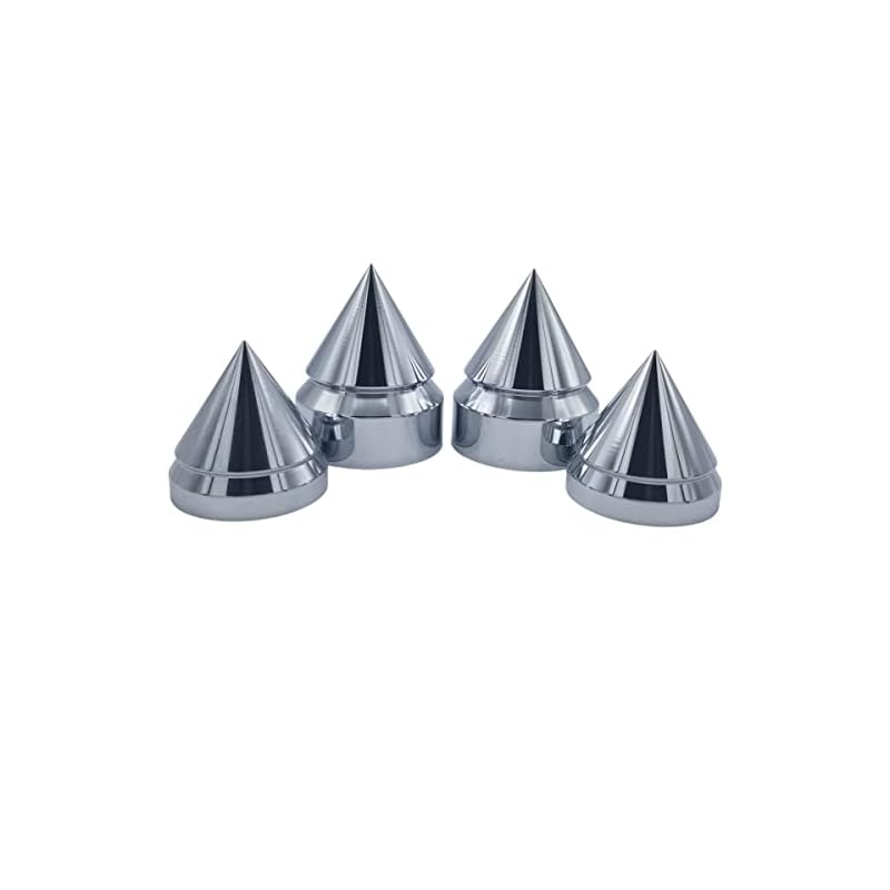 Sixty61-Spike-Front-And-Rear-Axle-Caps-For-Yamaha-Yzf-R1-R3-R6-Motorcycles-Chrome-Covers-Aluminum-Suzuki 31gle4mhcdl. sl500 . ss800