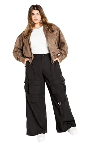 City Chic Women's Plus Size Pant - Cassie Cargo, 22