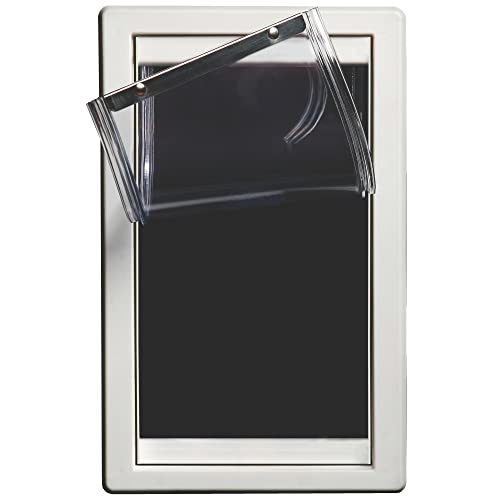 Ideal Pet Products Screen Guard Pet Door, Extra Large, 10.5" x 15" Flap Size, White