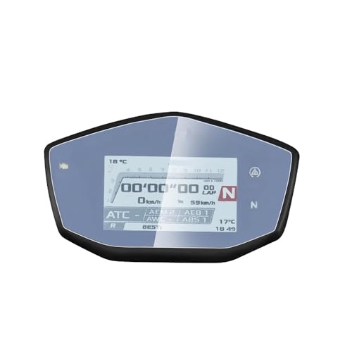 Film protection tableau de bord moto RS660 évite rayures de clés et usure