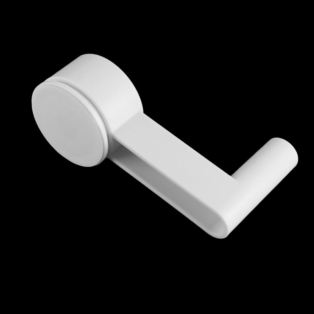 VOANZO 2 Piece Door Handle Lock Door Blocker White Door Lock Without Drilling Bedroom Door Lever Lock Pet Proof Door Opener Latch - Image 4