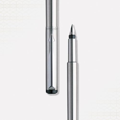 Parker Vector CT Fountain Pen, Stainless Steel
