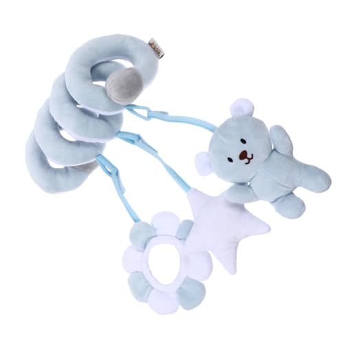 ERINGOGO ベッド周り ベビーガラガラのおもちゃ ぶら下げ のおもちゃ 赤ちゃんの柔らかいおもちゃ 幼児用おもちゃ 動物のおもちゃ ベビーガラガラ Blue ぬいぐるみ