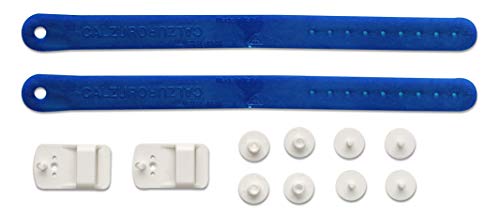Image of CALZURO Heel Strap Kit - Italian Rubber Clog Straps for Secure Fit - 2 Straps, Buckles & Hardware Included