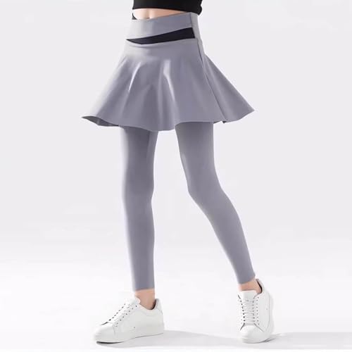Beessbest Girls Tennis Skirted Leggings Athletic A-Line Pleated Skirts with Leggings Workout Active Golf Dance Yoga Pants2