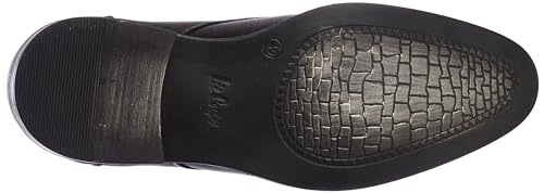 Image of Lee Cooper LC1473E2R Men's Leather Derby Formal Shoes | Lightweight, Comfortable & Stylish Lace-Ups for Office, Business