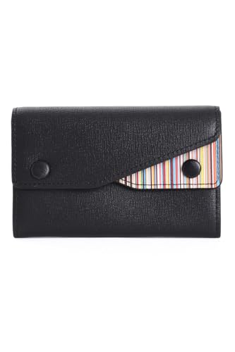 ポールスミス 新品！シティエンボス牛革×床革名刺入れ カードケース チョコ 新品 ポールスミス Paul Smith 名刺入れ カードケース バルーン