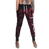 Yakuza Damen Like U Allover Urban Jogginghose, Schwarz, L