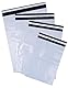 OFFICE PRODUCTS Versandtaschen Plastik Warensendung / 100 Stück/aus LDPE-Folie/Versandtaschen Blickdich / 19 x 25 x 4 cm/Farbe: Weiße