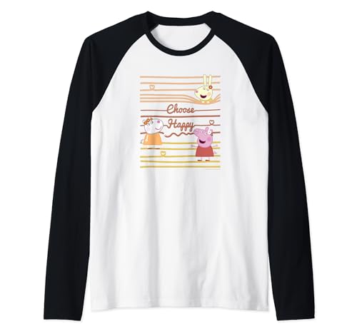 T-shirt Peppa Pig anti-irritation manches raglan pour la peau sensible des enfants