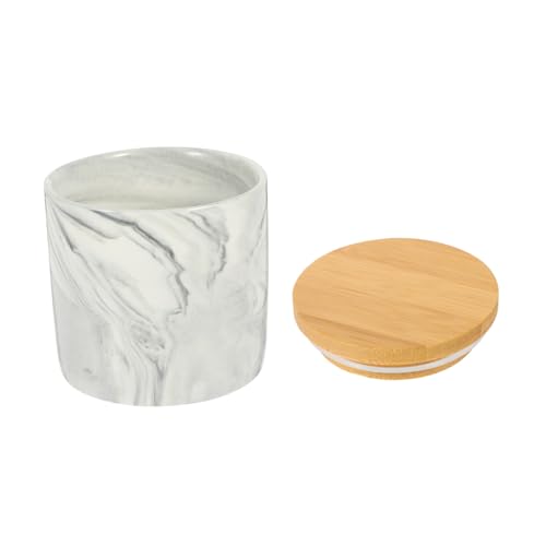 Healifty Contenitore in da Banco con Sigillato in Grigio Vaso per Spezie e Tè Facile da e Resistente