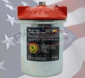 WESTWOOD F65 WESTWOOD Filter, CAST Iron TOP, Pure-Oil Element