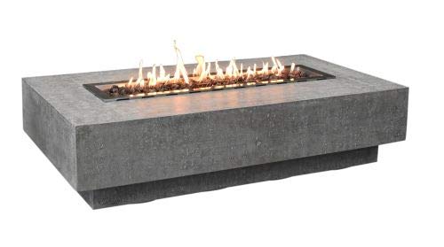 ElementiOFG139LP Hampton Cast Concrete Fire Table - LP