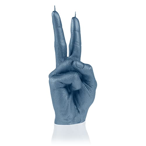 Candellana Hand PEACE Candle, Hand Figurine, Cool Deco, Gothic Deco, Grunge Deco Candle, Heavy Metal Deco, Grunge Room Decor - Image 4